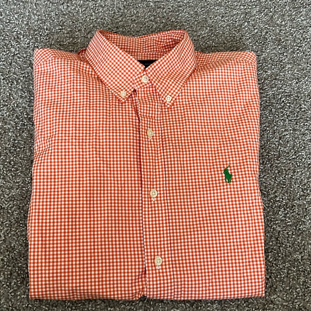Men’s Polo Ralph Lauren Button Down - Checkered